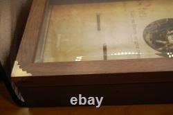 Rare Amana Browning Display case Liberty Tree wood Patrick Henry Made in the USA