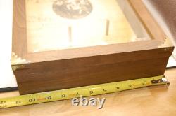 Rare Amana Browning Display case Liberty Tree wood Patrick Henry Made in the USA