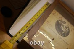 Rare Amana Browning Display case Liberty Tree wood Patrick Henry Made in the USA