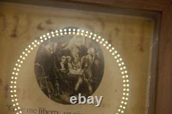 Rare Amana Browning Display case Liberty Tree wood Patrick Henry Made in the USA