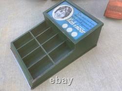 Rare Antique Koh-I-Noor General Store Wooden Display Case