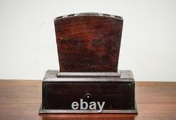 Rare Antique Royal Sovereign Pencil Co Wood Sign Retail Store Display Case