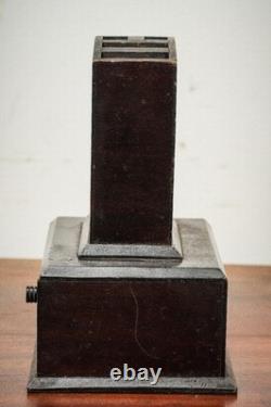 Rare Antique Royal Sovereign Pencil Co Wood Sign Retail Store Display Case