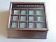Rare Antique Wood Spencerian Pen Nib Display Sales Case Plus 24 Empty Nib Boxes