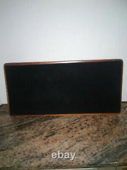 Rare Bvlgari Solid Wood Display Jewelry/Watch Case/Vanity Mirrored