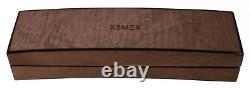 Rare OEM Xemex Wood Presentation Storage Watch ORIGINAL Display Box Case