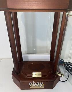 Rare Remy Martin Louis XIII Cognac Curio Display Case Wood Lighted Cabinet