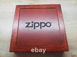 Rare Zippo Wood Storage Collection Display Cabinet Case Box Holder 12 Lighters