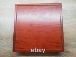 Rare Zippo Wood Storage Collection Display Cabinet Case Box Holder 12 Lighters