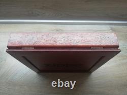 Rare Zippo Wood Storage Collection Display Cabinet Case Box Holder 12 Lighters