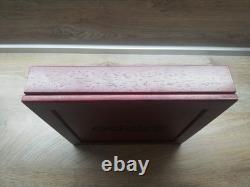 Rare Zippo Wood Storage Collection Display Cabinet Case Box Holder 12 Lighters