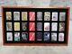 Rare Zippo Wood Storage Collection Display Cabinet Case Box Holder 24 Lighters