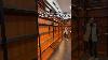Red Wood Grain Display Cabinet Displaycase Winecabinet Alcohol Shop Manufacturing Shelf Rack