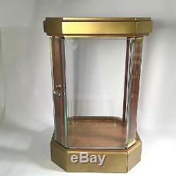 Remy Martin Louis XIII Cognac Baccarat Bottle Wood Display Case plexiglass alter