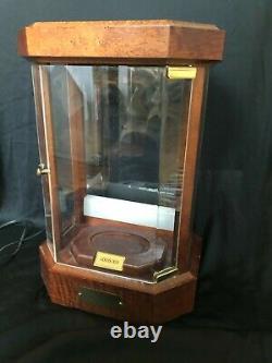 Remy Martin Louis XIII Cognac Curio Display Case Wood Lighted Cabinet Rare