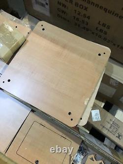 Returned Item 4-Sided Wood Floor Display Storage Holds 72-Pair Sunglass
