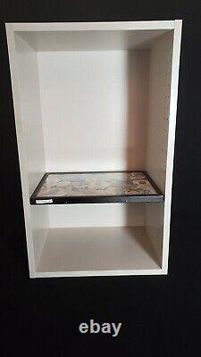 Riker Display Shadow Box Shelf, Holds 12x16 case cabinet storage collection