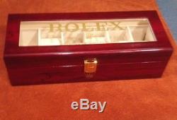 Rolex Genuine Authorized Dealer Cherrywood 6 Watch Store Display Case 68.00.2