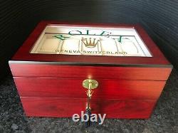 Rolex Luxury Presidential Display Case / Box Holds 20 Watches