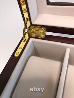 Rolex Luxury Presidential Display Case / Box Holds 20 Watches