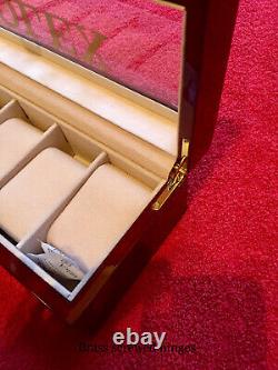 Rolex Luxury Wooden Watch Display Box / Case (Ltd Edition.) Holds 6 watches