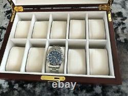 Rolex President Watch Display Box / Case Holds 10 watches
