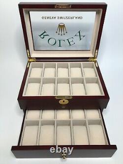 Rolex Presidential Watch Case. The Ultimate Display Case / Box Holds 20 watches