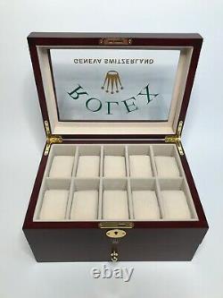 Rolex Presidential Watch Case. The Ultimate Display Case / Box Holds 20 watches