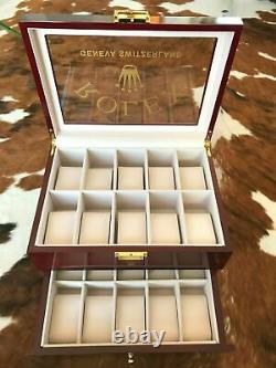 Rolex Presidential Watch Display Box / Case Holds 20 watches