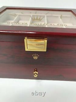 Rolex Presidential Watch Display Box / Case Holds 20 watches