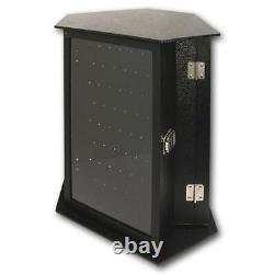 Rotating Body Jewelry Display Case with Locks Holds 156 Pieces