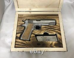 Rustic style Gun Case, Fits 1911 Gun Display Or Concealed Box