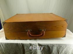 SALE! Vintage Shaklee Wood Used Multilevel Sales Travel Case Display Rare MLM