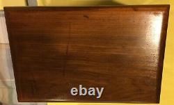 SMALL WOOD & GLASS STORE DISPLAY CASE POSSIBLY FOR GUM With3 SHELVES