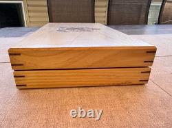 SPRINGFIELD Solid wood Storage boxes, gun case, display box. Poplar Plain