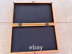 SPRINGFIELD Solid wood Storage boxes, gun case, display box. Poplar Plain