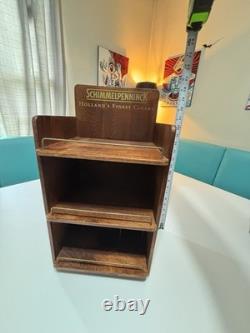 Schimmelpenninck Holland's Finest Cigars Display Case Advertising Wood Shelves