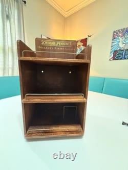 Schimmelpenninck Holland's Finest Cigars Display Case Advertising Wood Shelves