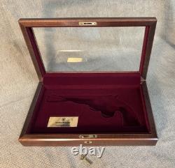 Schofield Revolver Display Case. Brand New, Solid Wood And Made In The USA