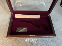 Schofield Revolver Display Case. Brand New, Solid Wood And Made In The USA