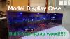 Scrap Wood Model Display Case