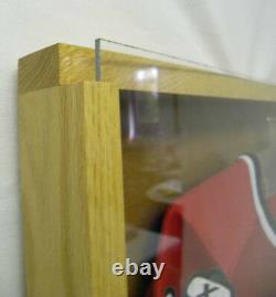 Shadow Jersey Display Case Black, Cherry, or Golden Oak