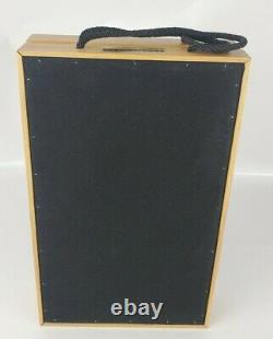 Showcases To Go Oak Colored Wood Jewelry Display Case Folding Box 14x9x3