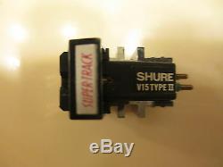 Shure V-15 Type II Cartridge & Genuine Shure Vn-15e Stylus In Wood Display Case