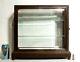 Small Chinese Carved Rosewood Display Case Vitrine For Snuff Bottles, Jades, Etc