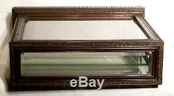 Small Chinese Carved Rosewood Display Case Vitrine for Snuff Bottles, Jades, etc