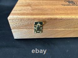 Smith & Wesson Model 29 Wood Presentation Box Blue Velvet Part 410440000 NIB