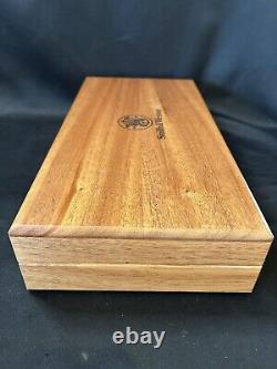 Smith & Wesson Model 29 Wood Presentation Box Blue Velvet Part 410440000 NIB