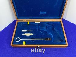 Smith & Wesson Model 29 Wooden Presentation Case with Tools Blue Velvet Lined