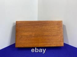 Smith & Wesson Model 29 Wooden Presentation Case with Tools Blue Velvet Lined